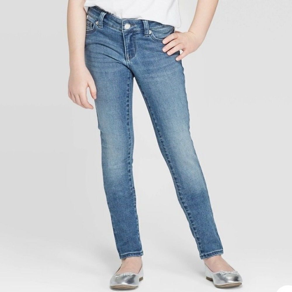 Cat & Jack Skinny Stretch Jeans - Picture 1 of 10